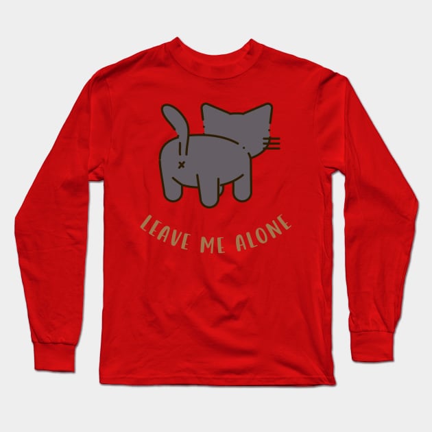 Leave me alone Long Sleeve T-Shirt by AeySa